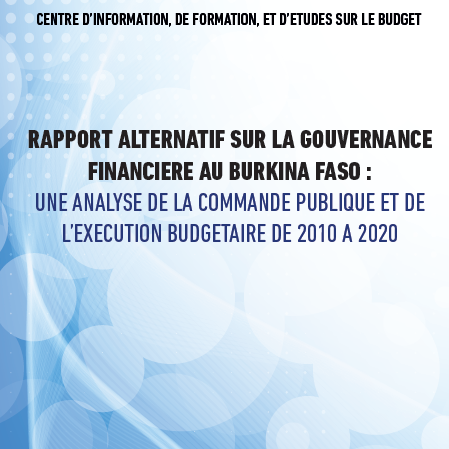 page de garde rapport alternatif